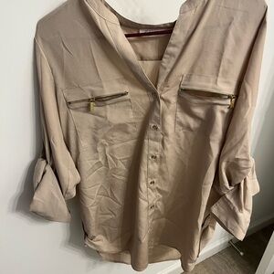 Calvin Klein Beige Blouse